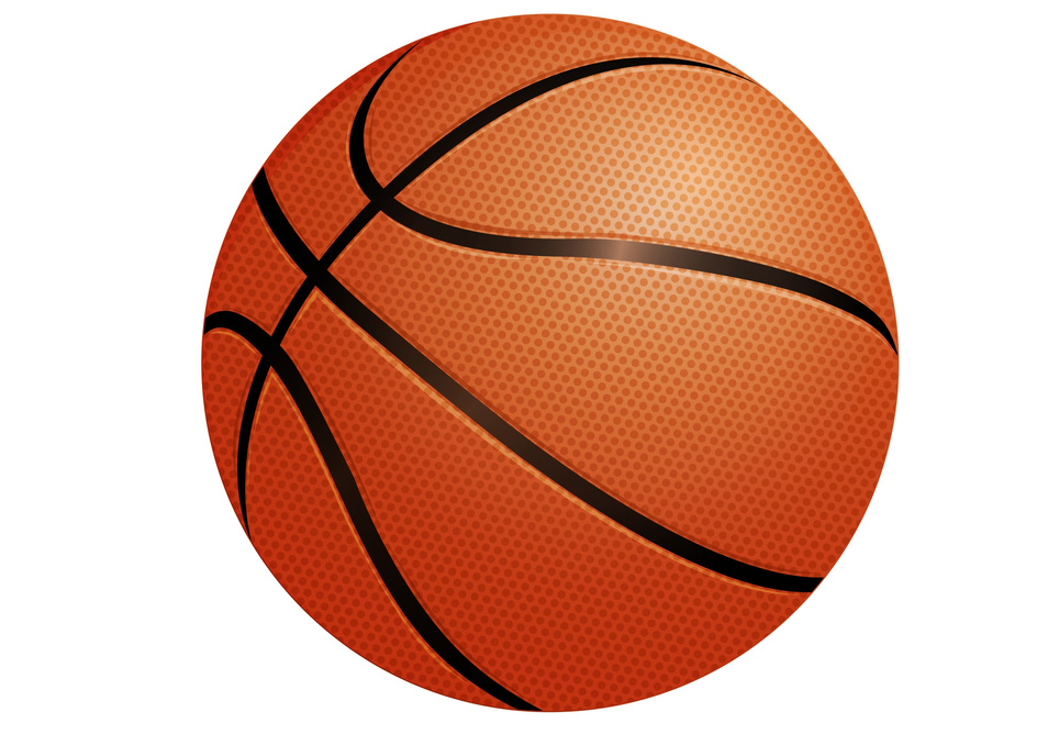 a basketball ball is shown 